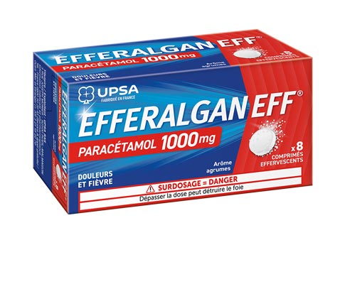 EFFERALGANEFF® 1000 mg - Comprimé effervescent