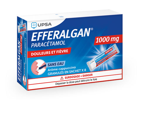 EFFERALGAN® 1000 mg - Granulés en sachet