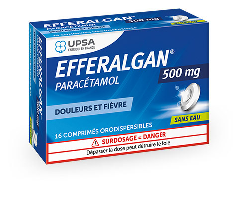 EFFERALGAN® 500 mg - Comprimé orodispersible