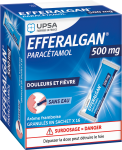 EFFERALGAN 500 mg Stick arôme framboise