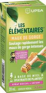 Les Elémentaires- maux de gorge enfants Les Elémentaires- maux de gorge enfants