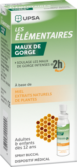 Les Elémentaires- maux de gorge adultes