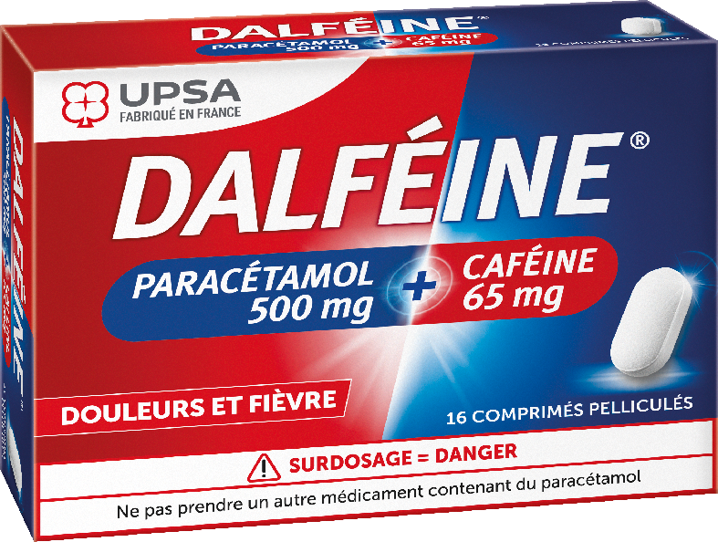 Paracétamol 500 mg / Caféine 65 mg