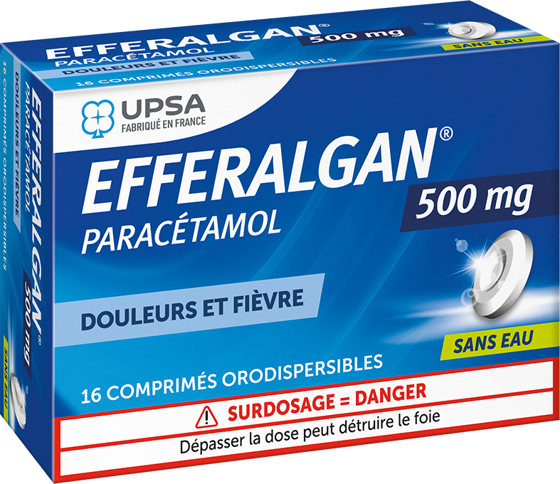 EFFERALGAN 500 mg orodispersible